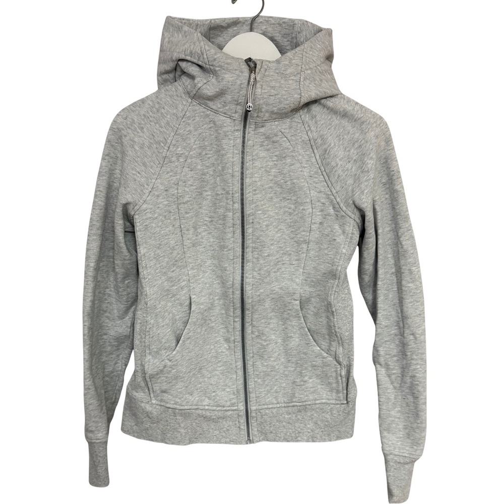 Lululemon Athletica Heather Gray Women’s Hoodie Size 6